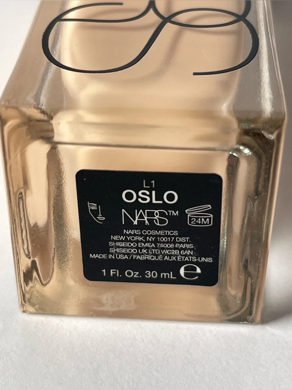 NARS Natural Radiant Longwear Foundation Oslo